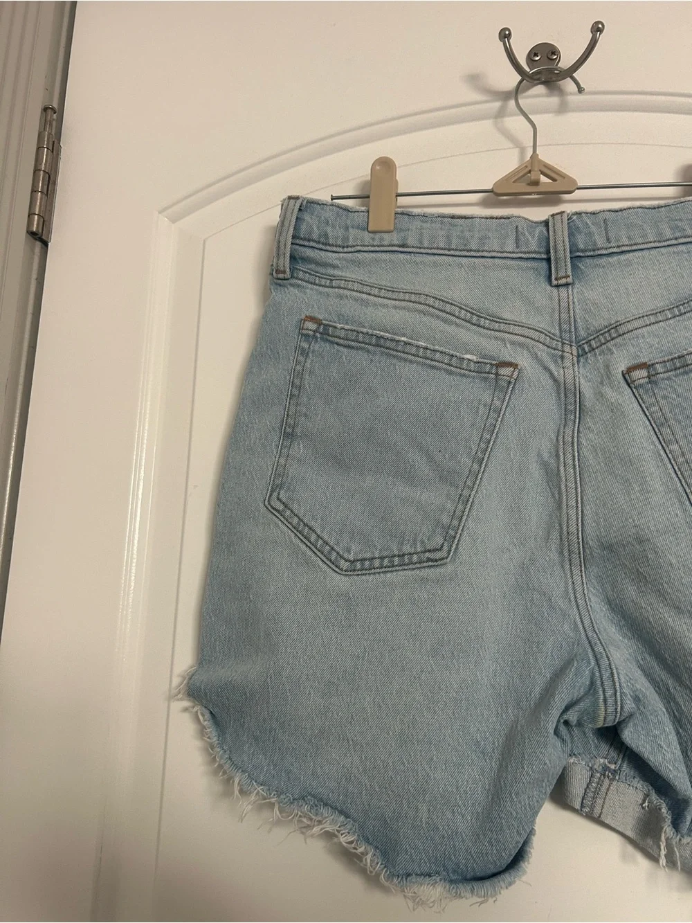 Abercrombie & Fitch The Baggy Short Mid Rise Denim Jorts Size 29/8 Chic 90s boho